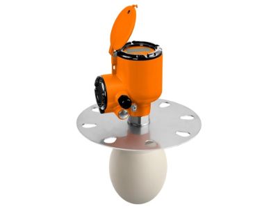 Hycontrol The RC Series is a two-wire 24 GHz FMCW non-contact radar level transmitter for solids