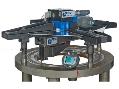 TDF NC CNC controlled Flange Facer efco portable lathe