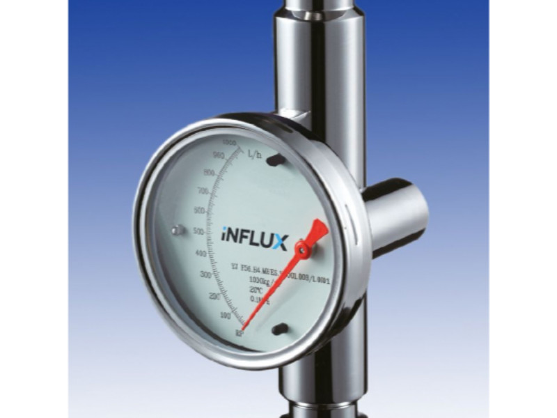 Influx Deltaflux high flow meter