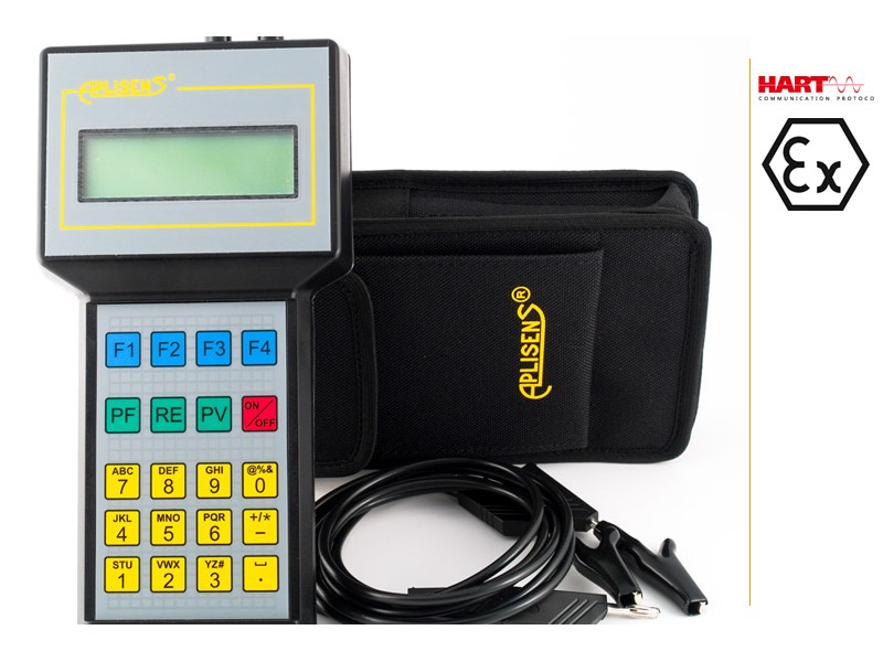 KAP-03 HART Field communicator is a portable and battery powered device specifically designed for communicating with Aplisens SMART transmitters, explosion proof option