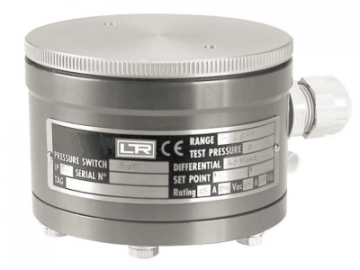 Leitenberger mechanical diaphragm pressure switch 03-10 for vacuum and low pressure