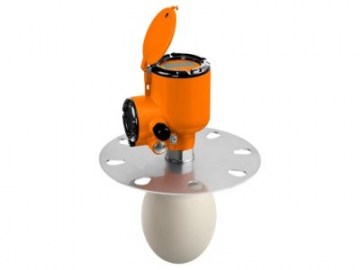 Hycontrol The RC Series is a two-wire 24 GHz FMCW non-contact radar level transmitter for solids