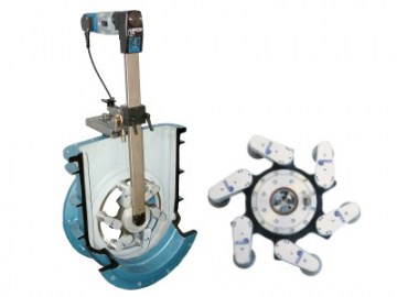 efco HSL Portable machines for grinding and lapping of sealing faces in gate valves and non-return valves, gates and flanges.