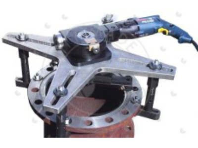 efco TDF Flange Facer with external clamping