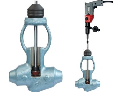 EFCO VSK conical valve seat portable machine for lapping and grinding